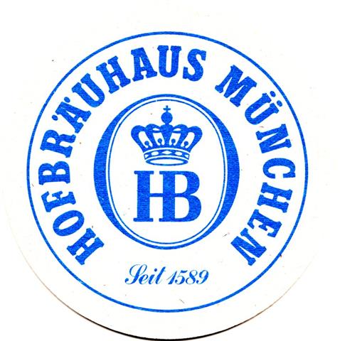 mnchen m-by hof hofbruhaus 2ab (rund215-seit 1589-blau) 